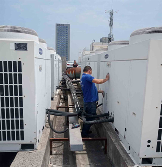 白银市中央空调制热和不制冷系统维修方法